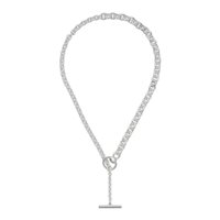 Necklace Gucci Woman Horsebit in Silver YBB78116000100U - YBB78116000100U
